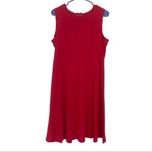 Formal red sheath dress (XL)